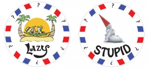 Custom made poker chips