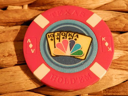 Custom Clay Poker Chips - Small Inlay Poker Chips